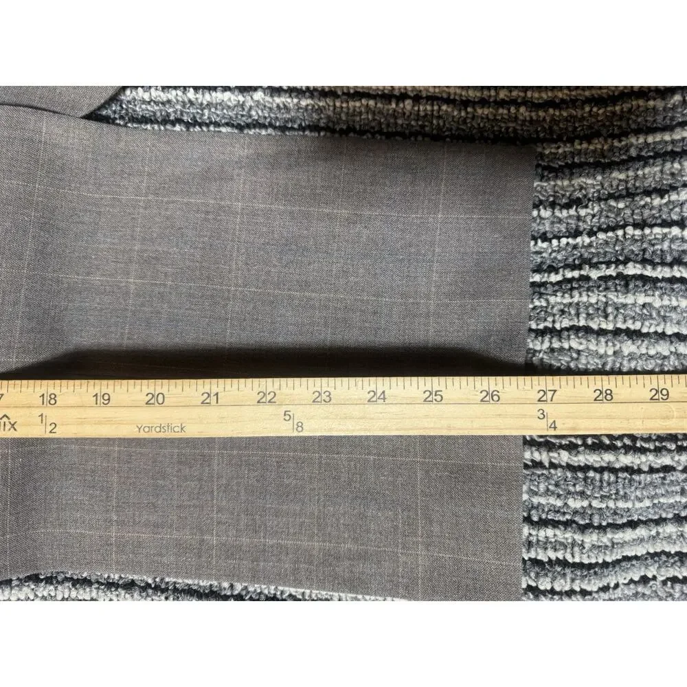 Vintage Christian Dior Jeune Homme Boys 3 Piece Suit Plaid Jacket Vest Pants